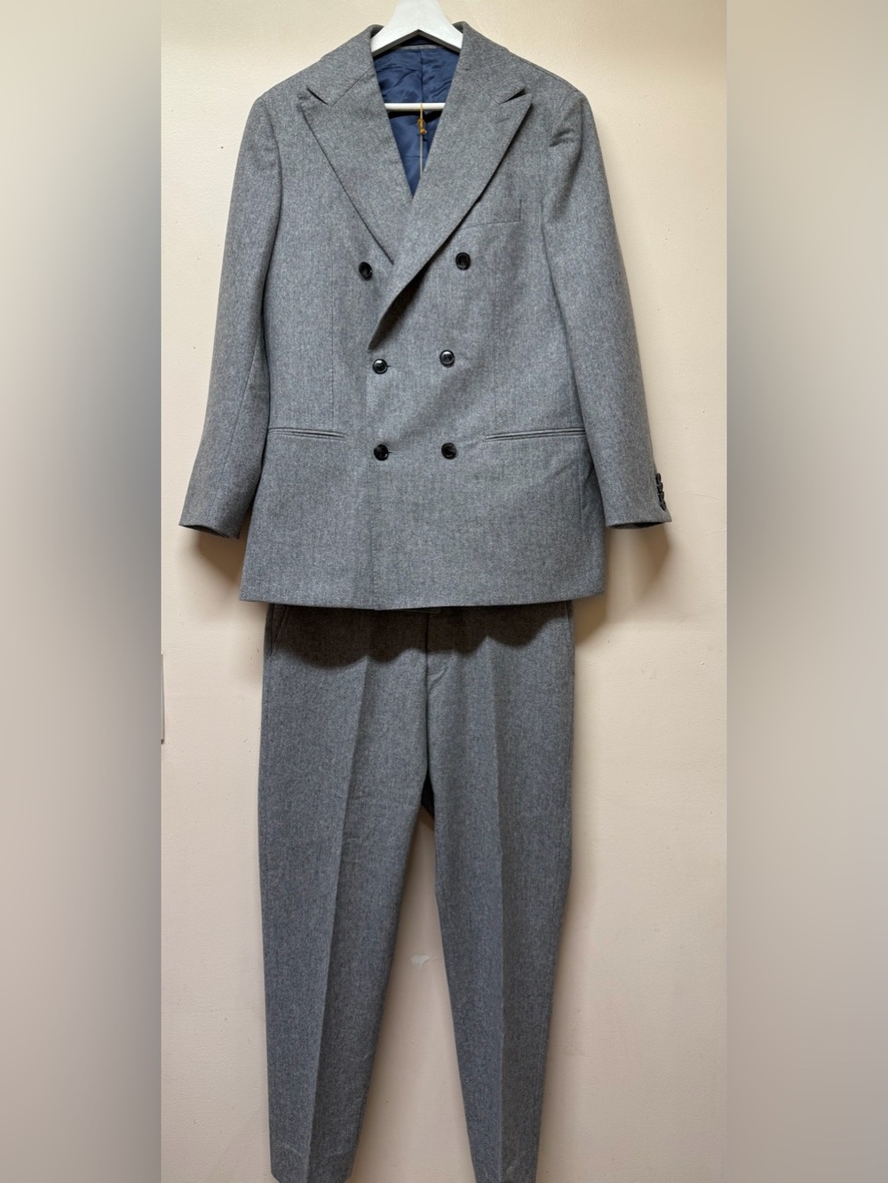 SUITSUPPLY Double Breasted Wool Blazer and Pants Suit Sz 36 - Picture 3 of 17